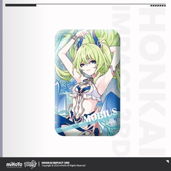 崩壊3rd 英傑 スクエア缶バッジ｜HAKUTEA