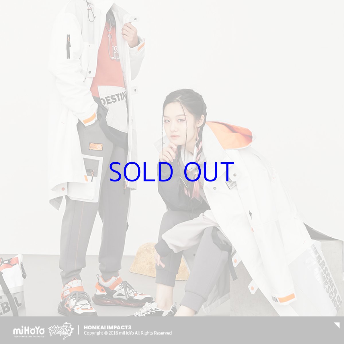 画像4: 【3rd 499pt】崩壊3rd　キアナ・薪炎の律者　コート　特典キーホルダー付き (4)