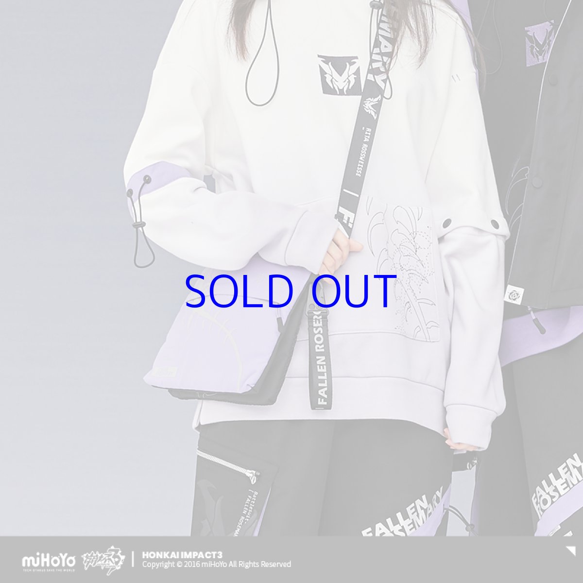 画像4: 【3rd 149pt】崩壊3rd　リタ・ロストローズマリー　ボディバッグ　特典キーホルダー付き (4)