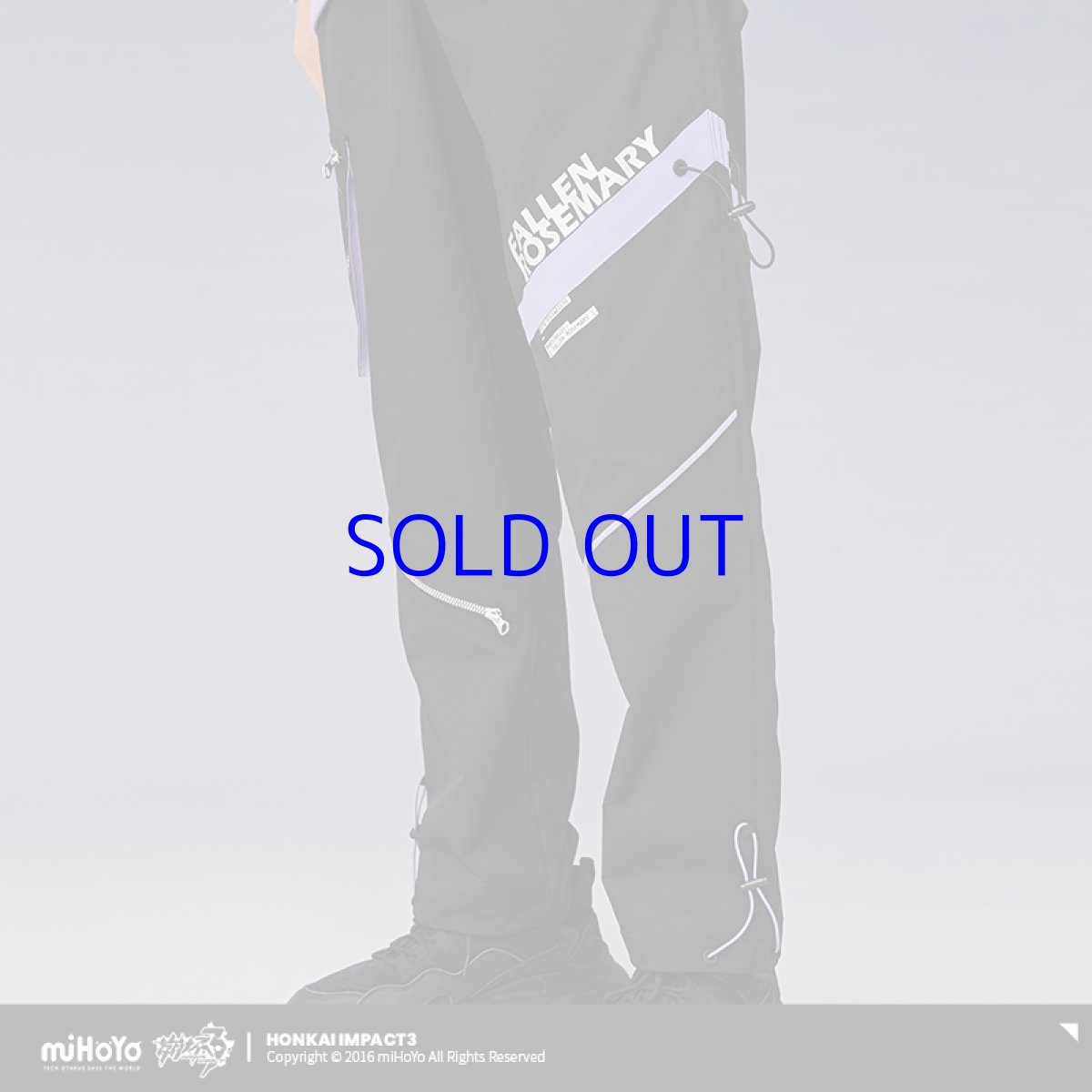 画像4: 【3rd 229pt】崩壊3rd　リタ・ロストローズマリー　カーゴパンツ　特典キーホルダー付き (4)