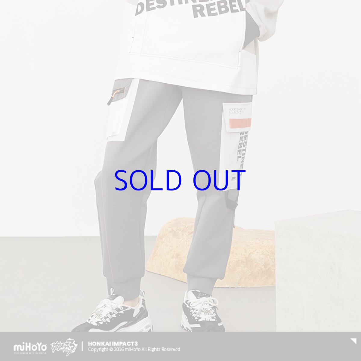 画像3: 崩壊3rd　キアナ・薪炎の律者　パンツ　特典キーホルダー付き (3)