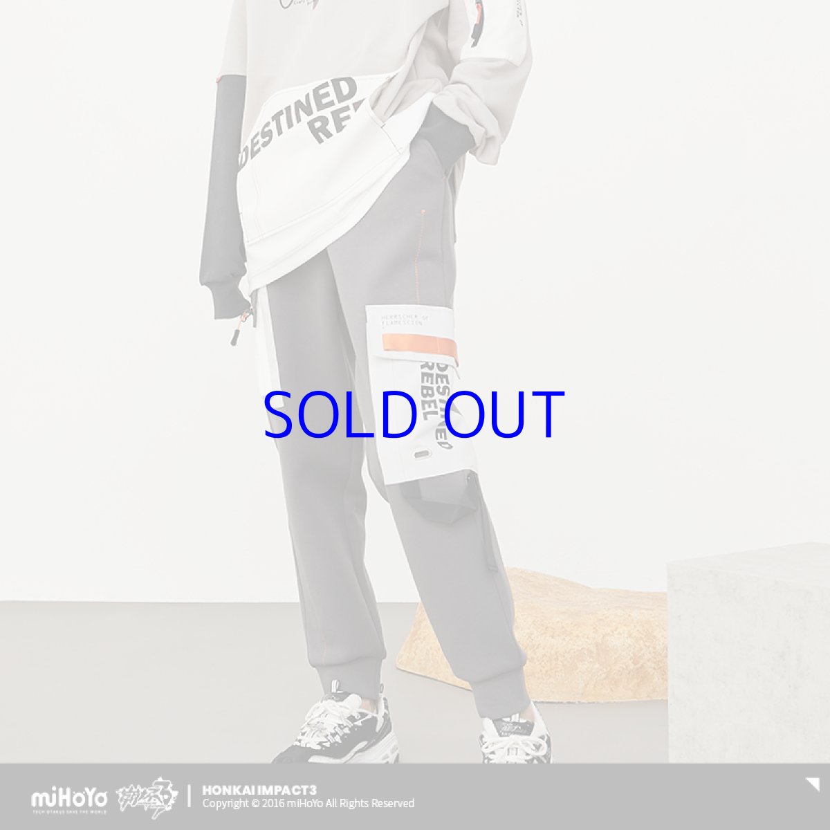 画像4: 崩壊3rd　キアナ・薪炎の律者　パンツ　特典キーホルダー付き (4)