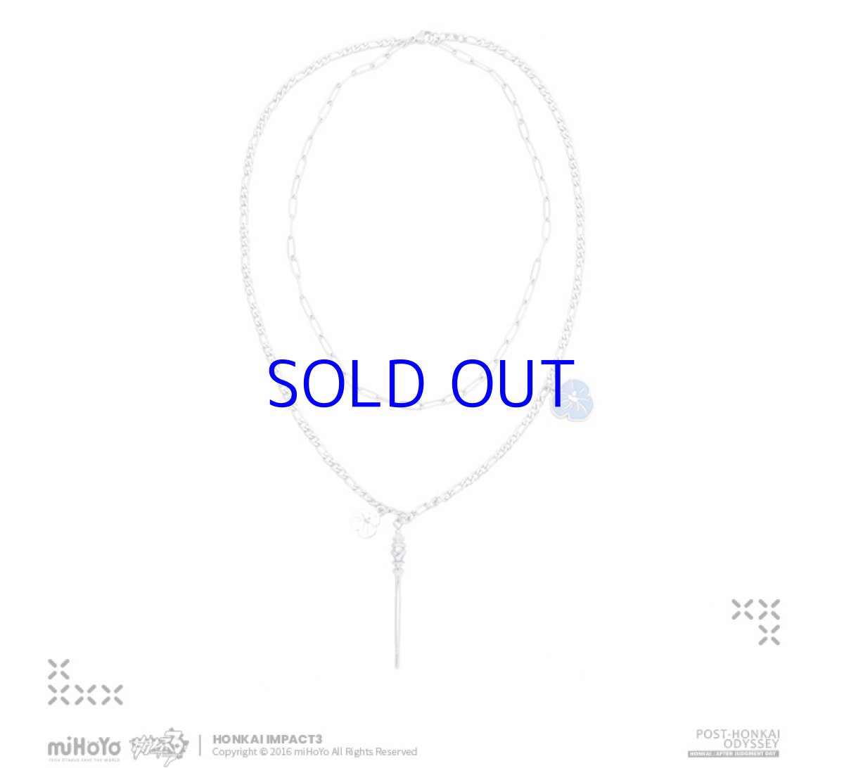 画像4: 【3rd 79pt】崩壊3rd　ブローニャ・新生の銀翼　ネックレス・ペンダント (4)