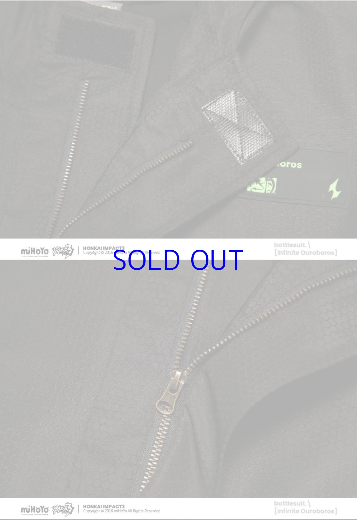 画像17: 崩壊3rd　メビウス・無限・蝕世の蛇　パーカー　特典キーホルダー付き (17)