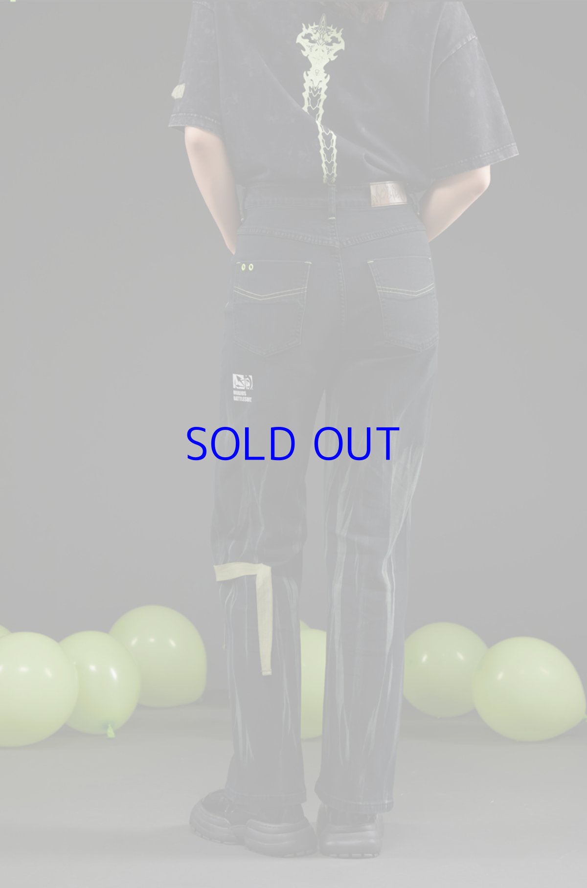 画像4: 崩壊3rd　メビウス・無限・蝕世の蛇　ジーンズ　特典キーホルダー付き (4)