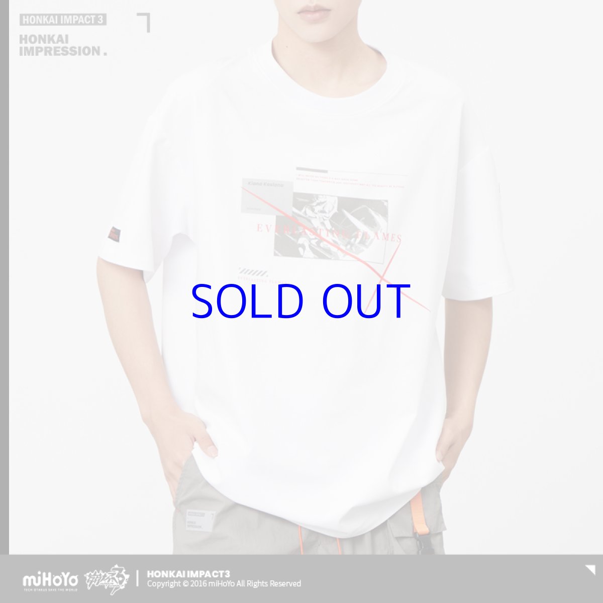 画像3: 崩壊3rd　キアナ・永遠なる薪炎　Tシャツ (3)