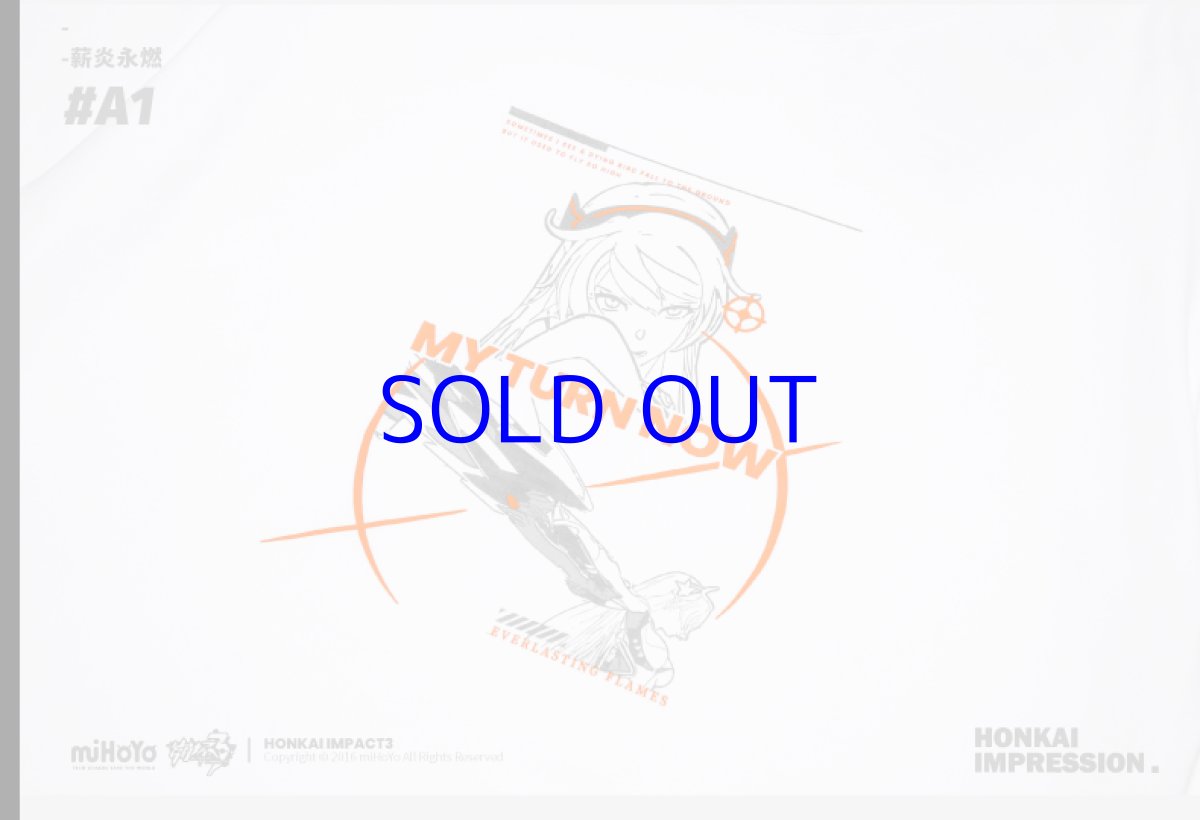 画像20: 崩壊3rd　キアナ・永遠なる薪炎　Tシャツ (20)