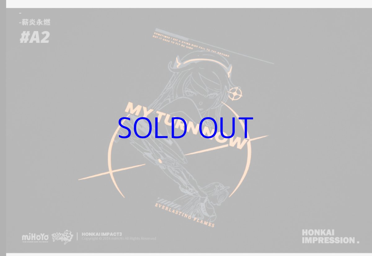 画像30: 崩壊3rd　キアナ・永遠なる薪炎　Tシャツ (30)