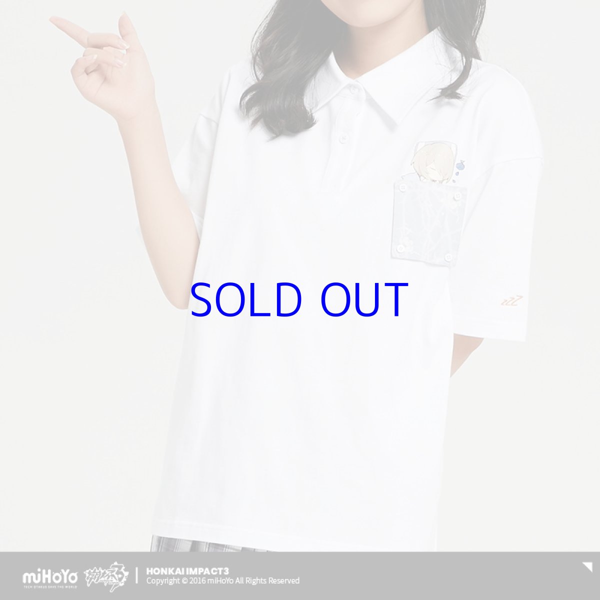 画像6: 崩壊3rd　おやすみハイペリオン　ポロシャツ（5種類） (6)