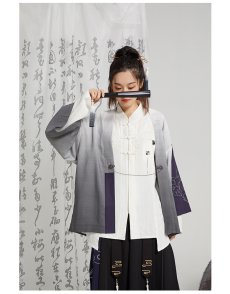 画像6: 崩壊3rd　フカ・雲墨丹心　シャツ　特典キーホルダー付き (6)