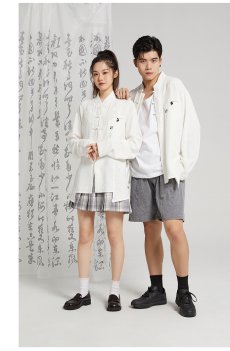 画像14: 崩壊3rd　フカ・雲墨丹心　シャツ　特典キーホルダー付き (14)