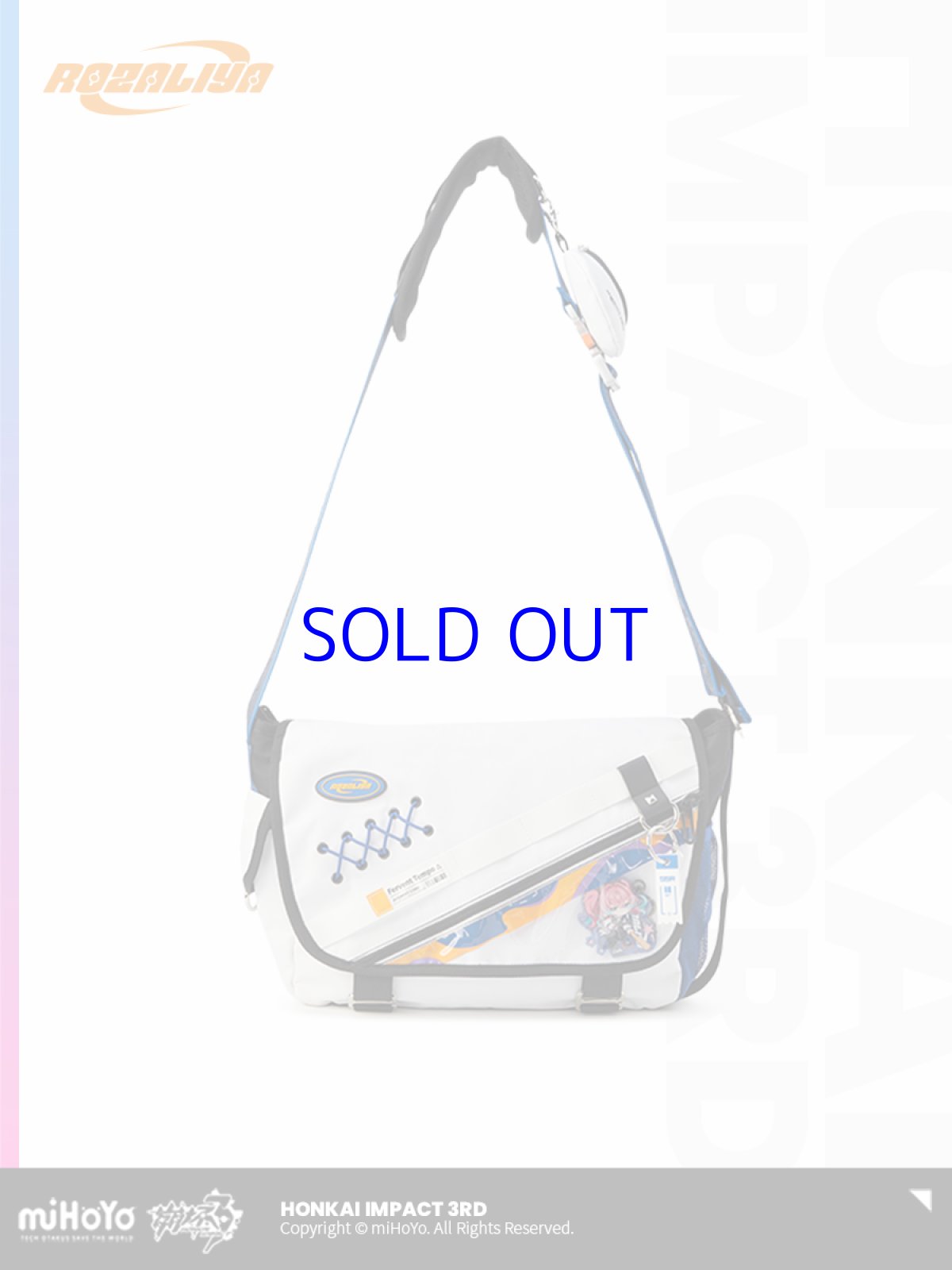 画像3: 崩壊3rd　ロザリア・フィーバーブルースΔ　8ビットフィーバー　ボディバッグ　特典付き (3)