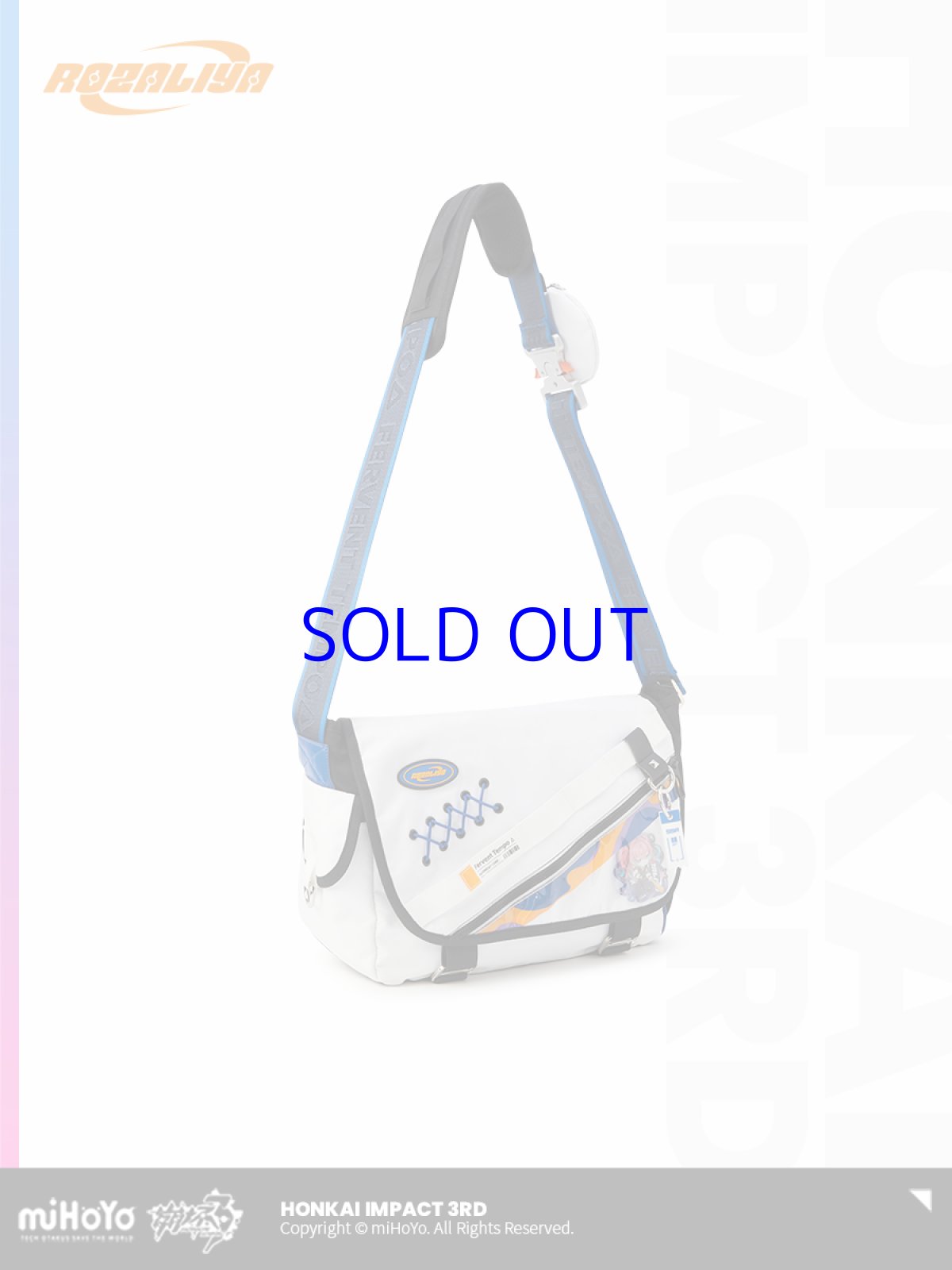 画像4: 崩壊3rd　ロザリア・フィーバーブルースΔ　8ビットフィーバー　ボディバッグ　特典付き (4)