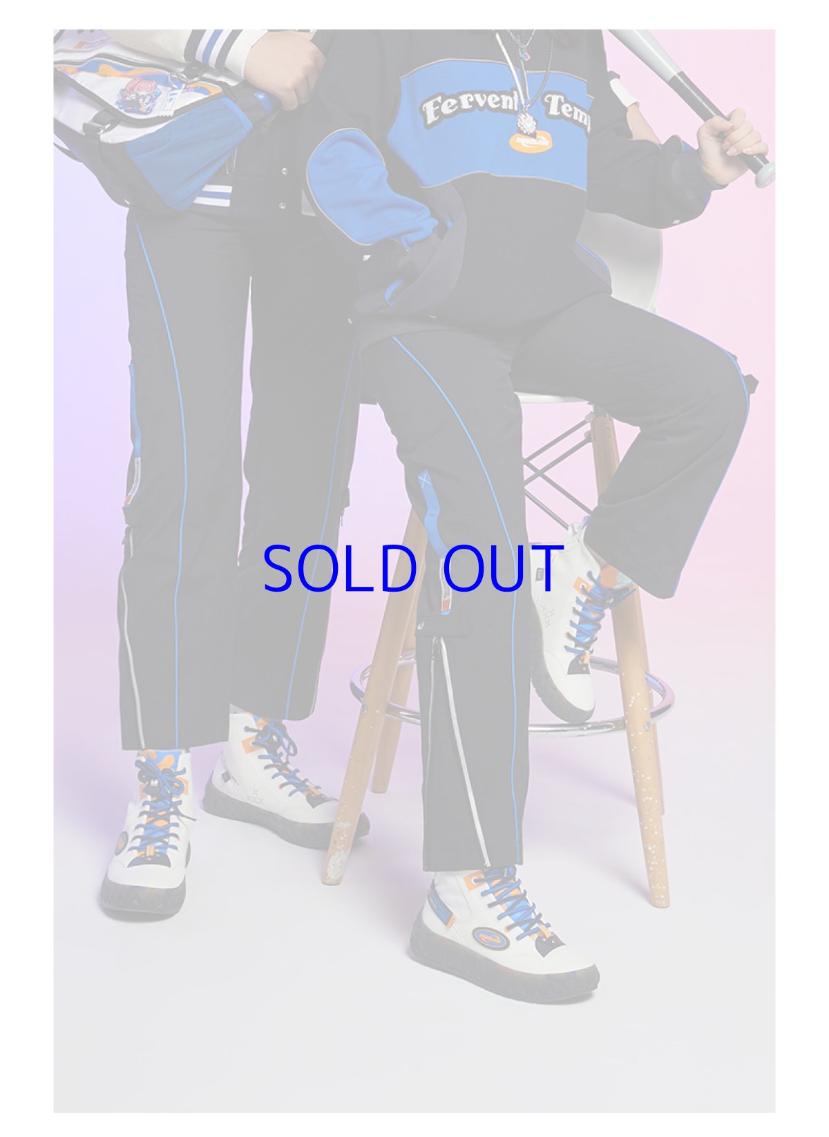 画像5: 崩壊3rd　ロザリア・フィーバーブルースΔ　8ビットフィーバー　キャンバススニーカー　特典付き (5)