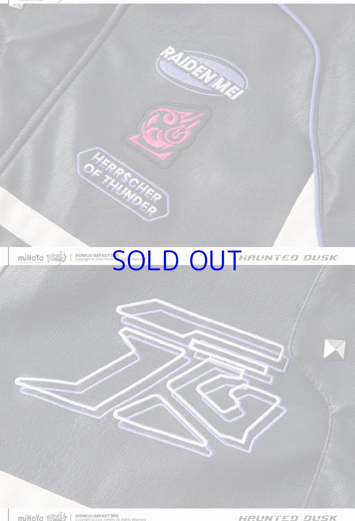 画像17: 【3rd 499pt】崩壊3rd　芽衣・雷の律者　百鬼天冥　コート　特典キーホルダー付き (17)