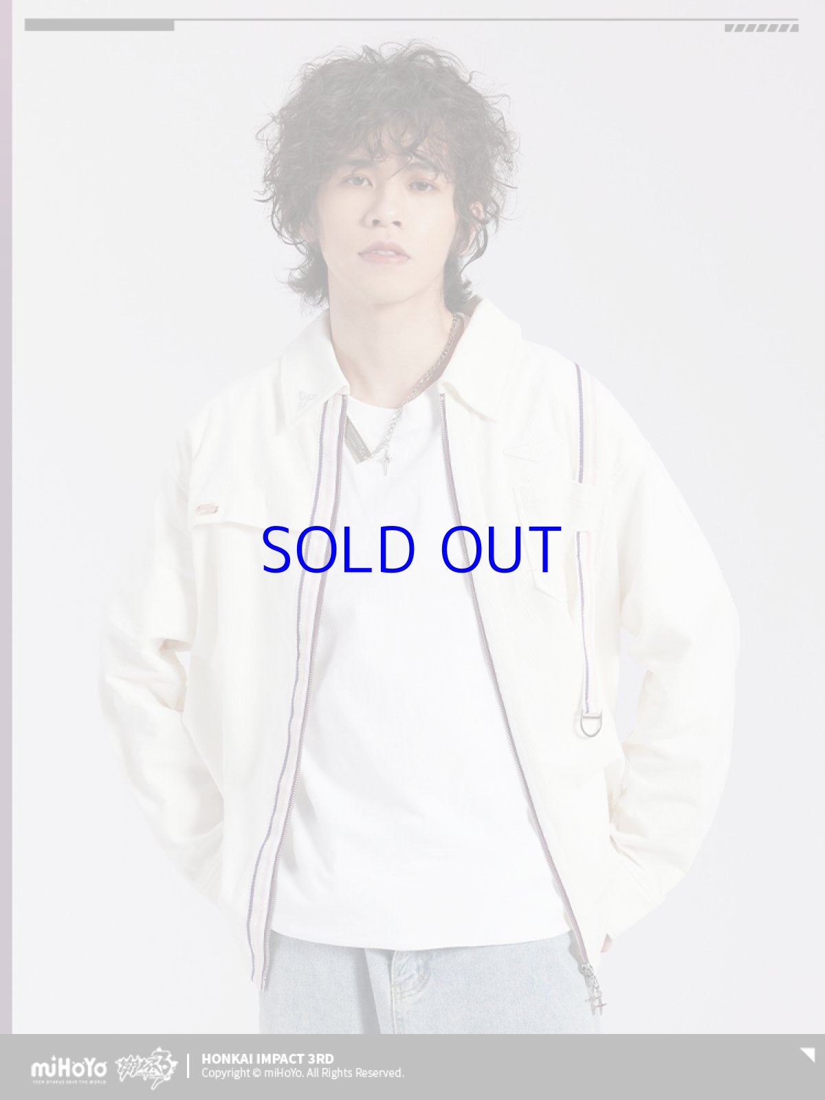 画像3: 崩壊3rd　エリシア・真我・人の律者　シャツ　特典キーホルダー付き (3)