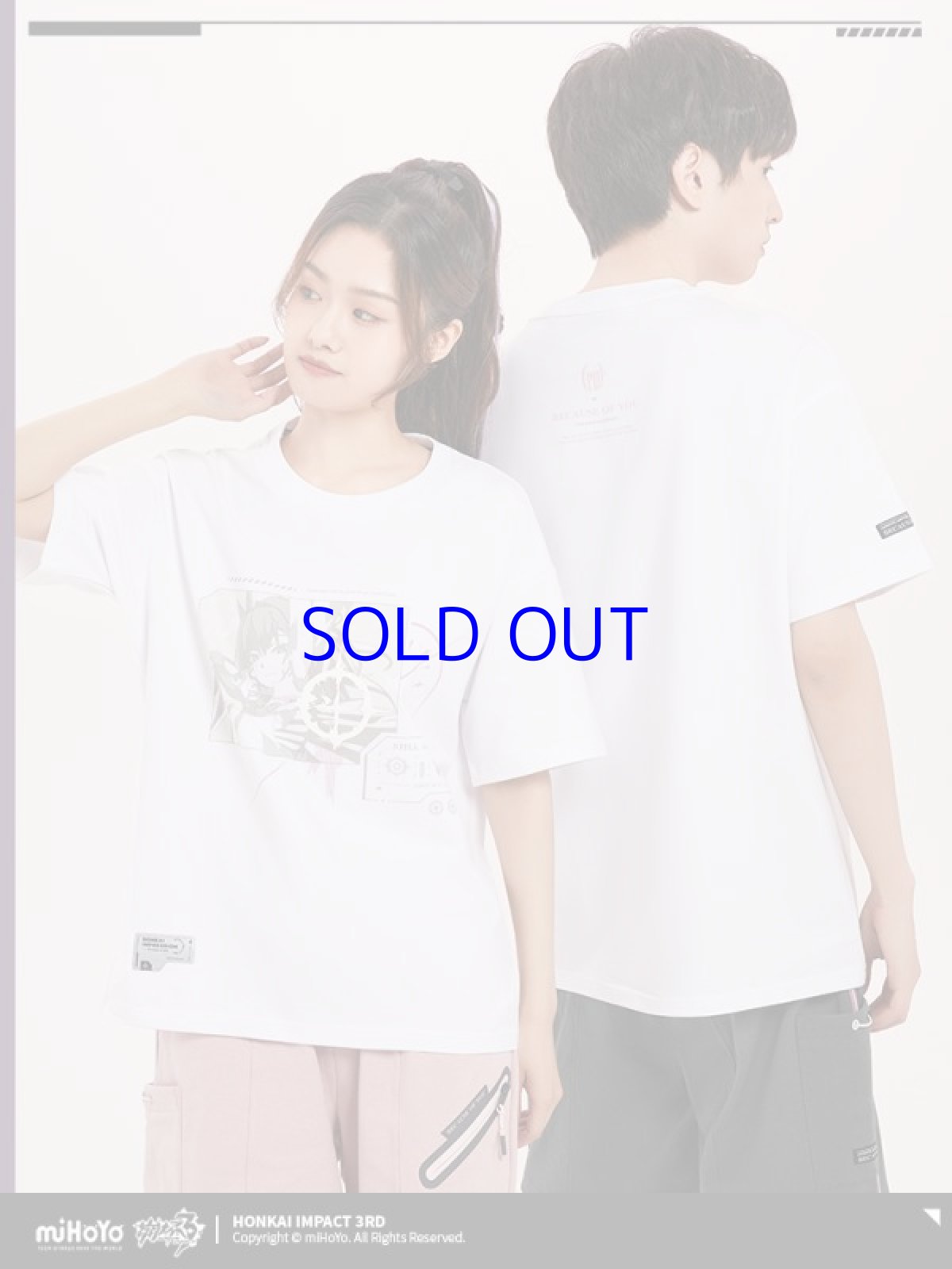 画像1: 【3rd 129pt】崩壊3rd　エリシア「あなたのためにある物語」Tシャツ (1)