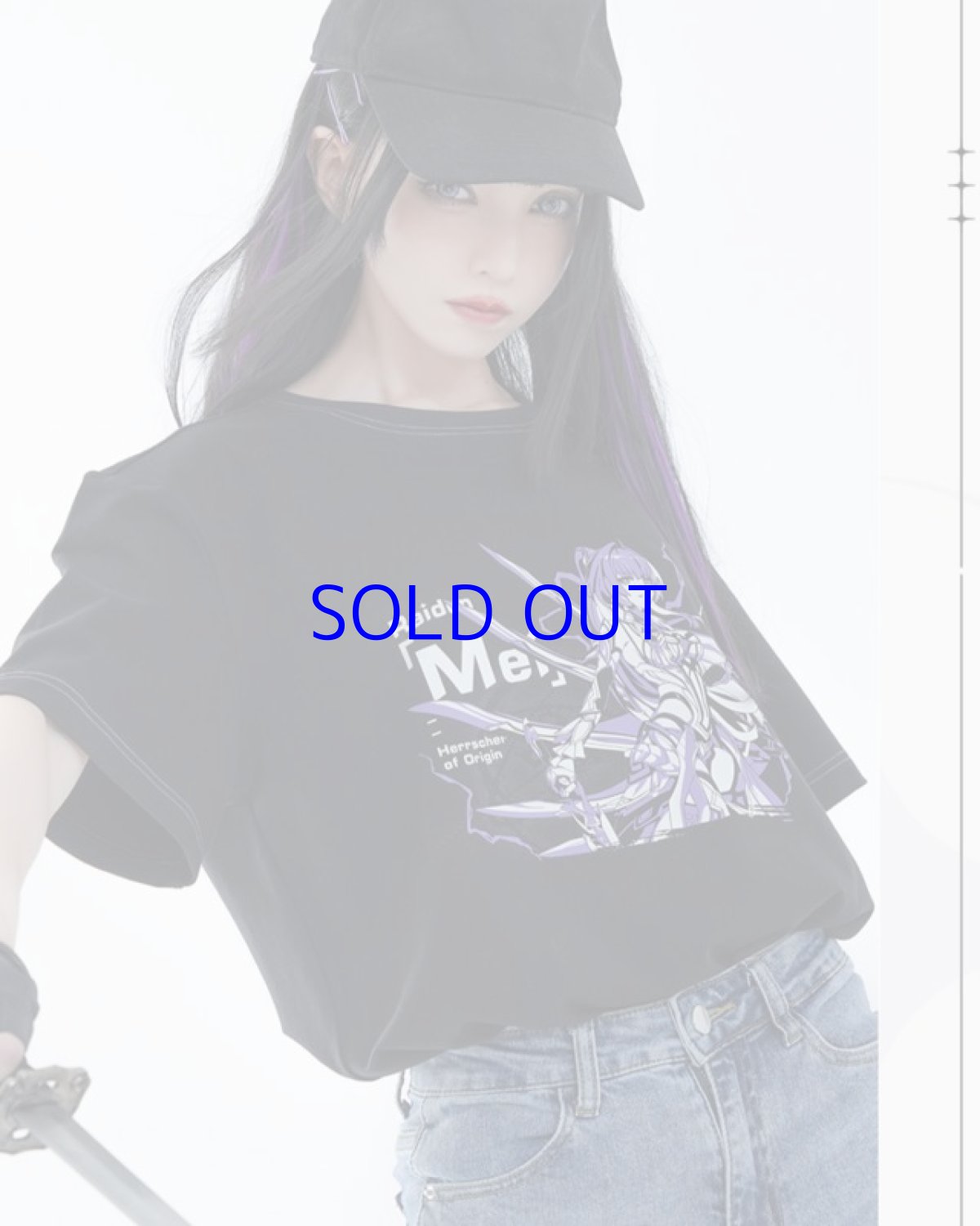 画像13: 【3rd 109pt】崩壊3rd　モノクロ　Tシャツ (13)