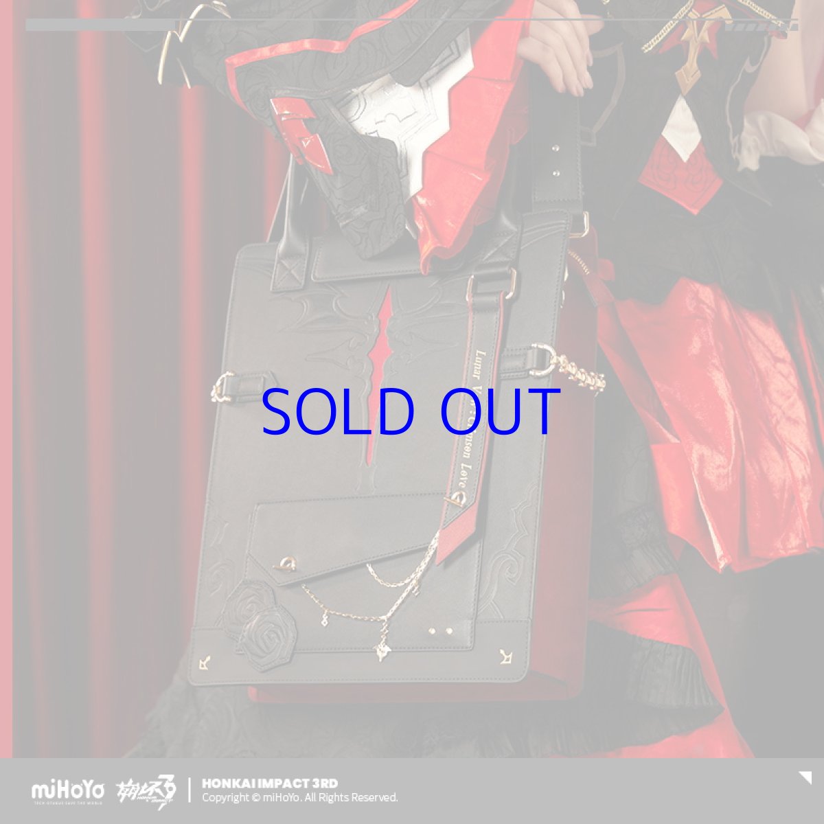 画像4: 【3rd 249pt】崩壊3rd　テレサ・月下の誓い・真紅の愛　モチーフバッグ (4)