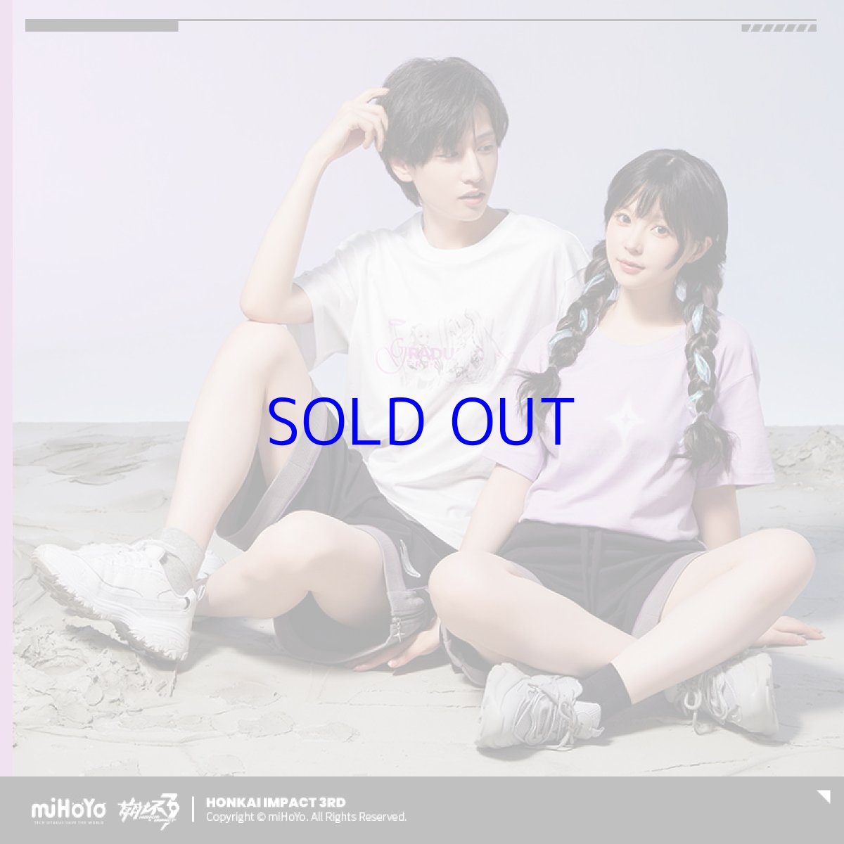 画像9: 【3rd 129pt】崩壊3rd　キアナ・卒業旅行　Tシャツ (9)