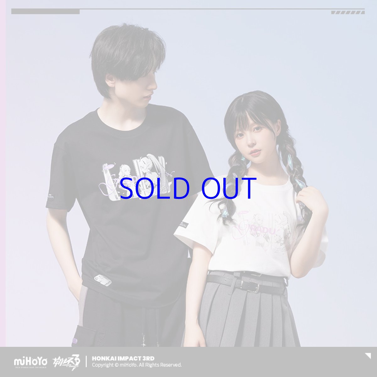 画像10: 【3rd 129pt】崩壊3rd　キアナ・卒業旅行　Tシャツ (10)