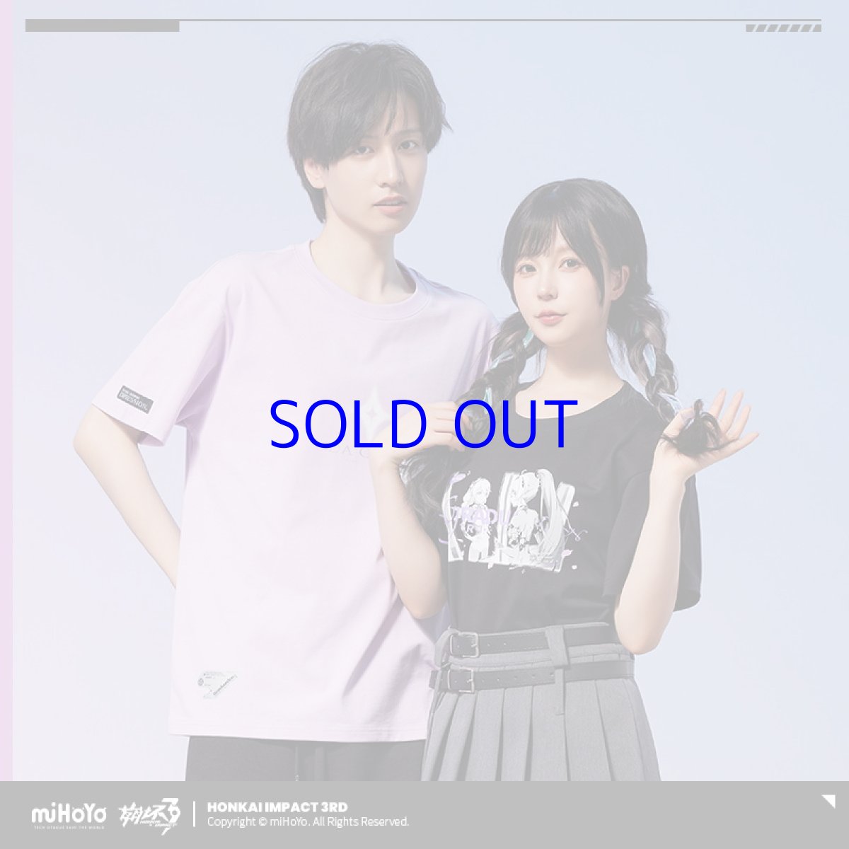 画像11: 【3rd 129pt】崩壊3rd　キアナ・卒業旅行　Tシャツ (11)