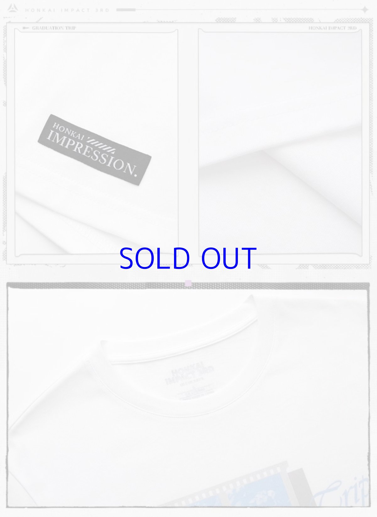 画像23: 【3rd 129pt】崩壊3rd　キアナ・卒業旅行　Tシャツ (23)