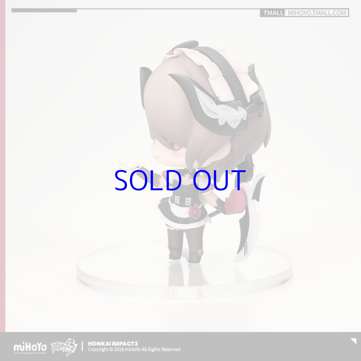 画像2: 【3rd 229pt】崩壊3rd　リタ・暗黒の薔薇　ミニフィギュア (2)