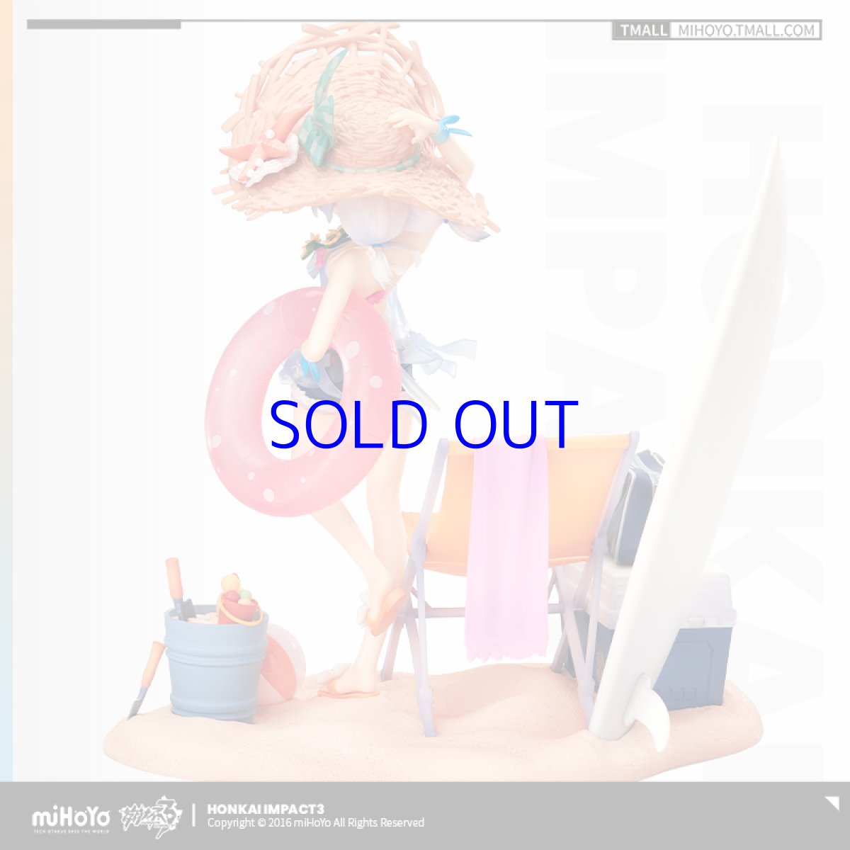 画像2: 【3rd 728pt】崩壊3rd　テレサ・夕焼けと浅瀬　1/8 フィギュア (2)