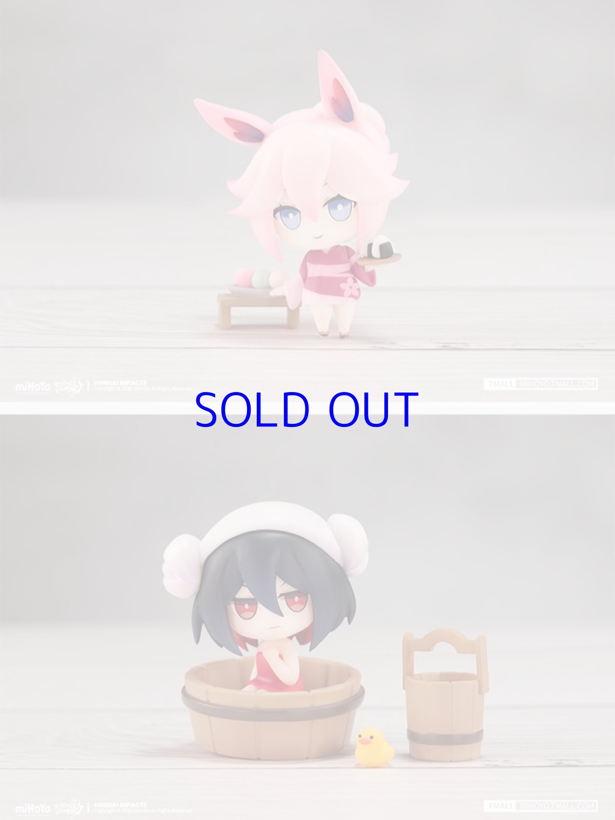 画像10: 崩壊3rd　温泉休日　ミニフィギュア　10点セット　特典「黒ゼーレ」付き (10)