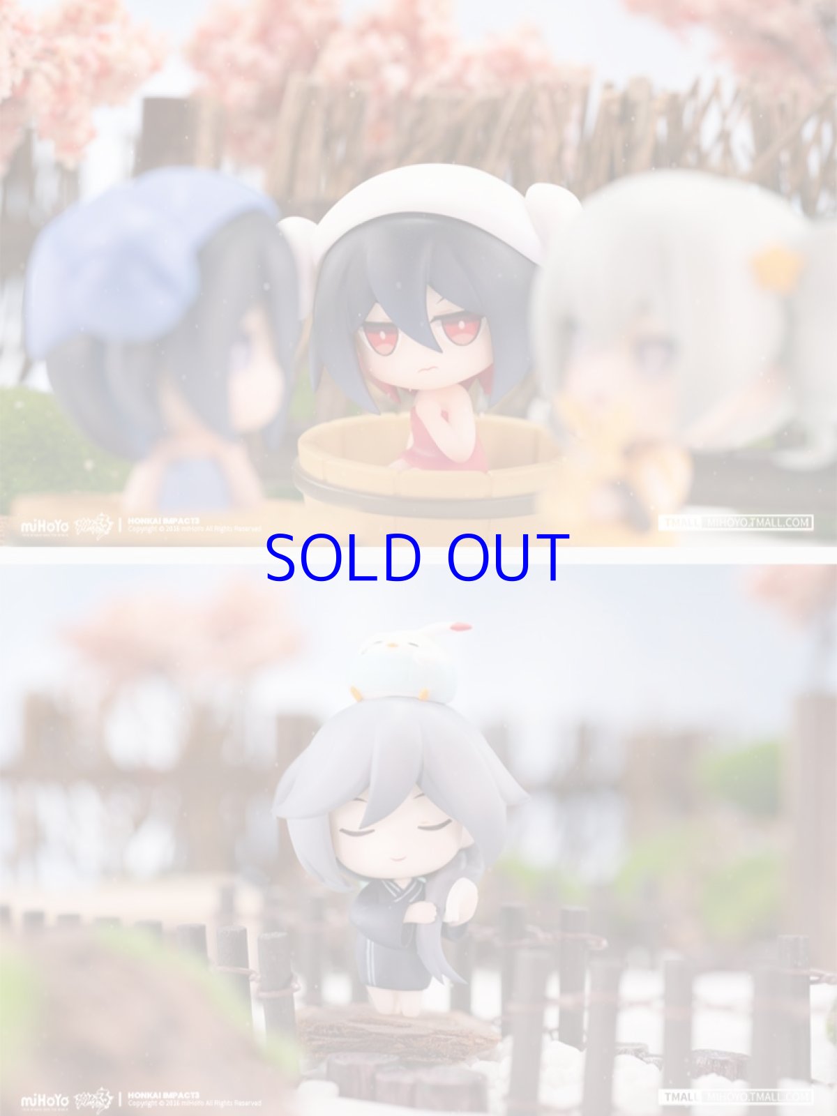 画像4: 崩壊3rd　温泉休日　ミニフィギュア　10点セット　特典「黒ゼーレ」付き (4)