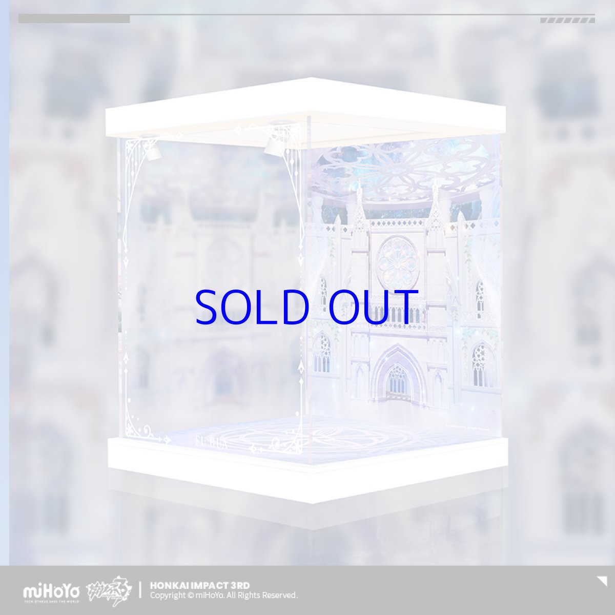 画像3: 【3rd 548pt】崩壊3rd　フカ・蒼い鳥の庭　フィギュア展示ケース　LEDライトあり (3)