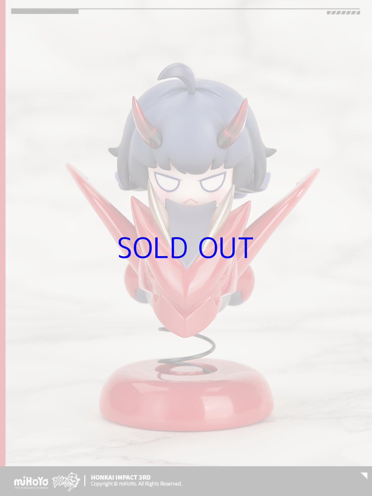 画像3: 【3rd 99pt】崩壊3rd　芽衣・雷の律者　ゆらゆらミニフィギュア (3)