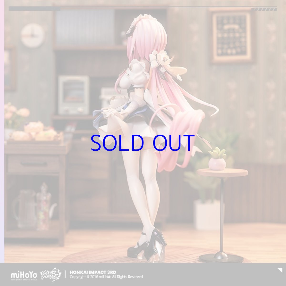 画像4: 崩壊3rd　エリシア・ピンクのメイドさん♪　1/7 フィギュア (4)