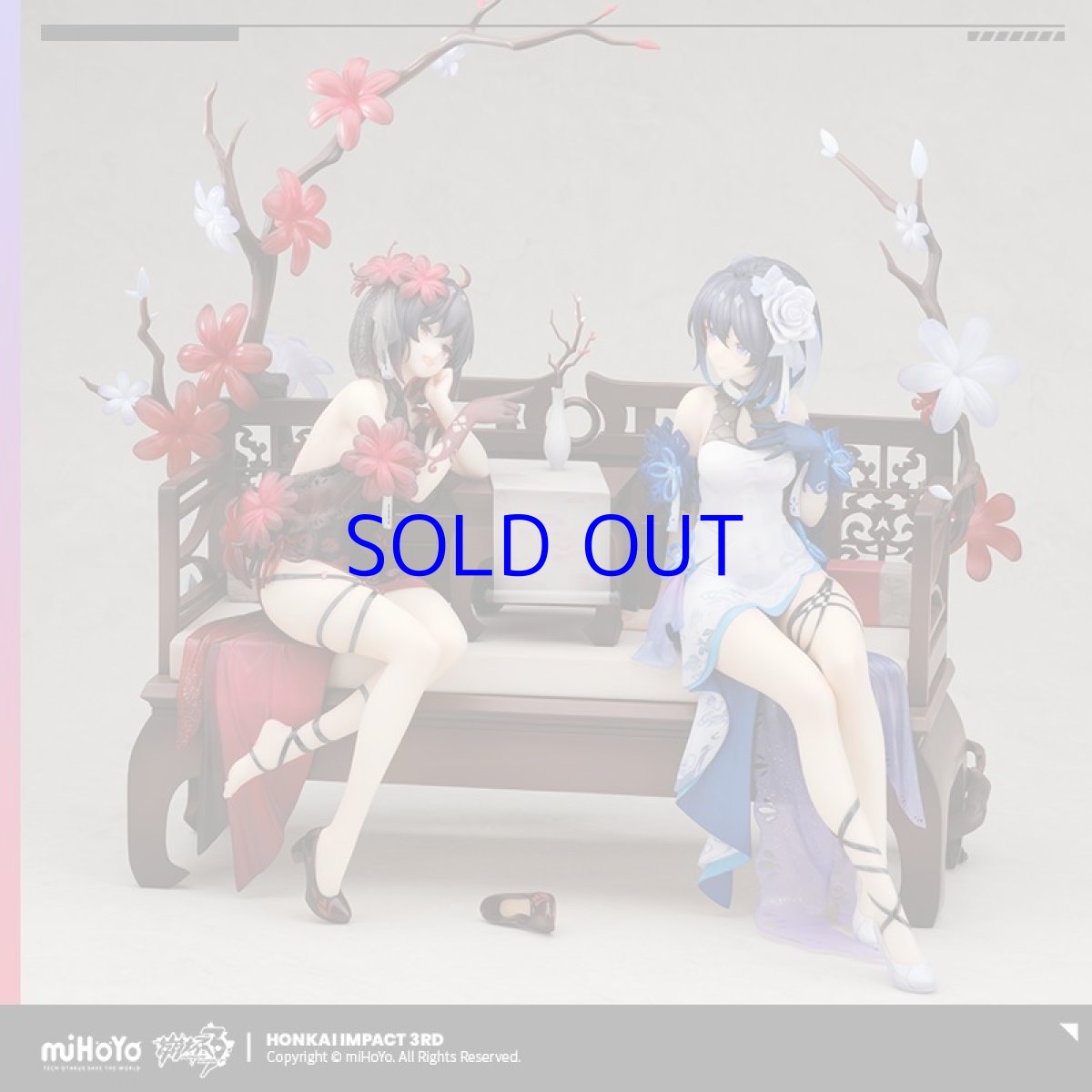 画像6: 崩壊3rd　ゼーレ・墨染の鏡華　1/8 フィギュア　特典屏風色紙付き【予約2025年7月】 (6)