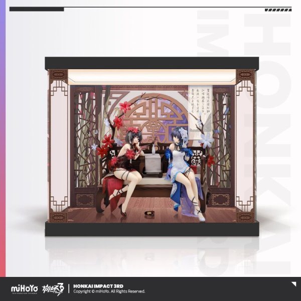 崩壊3rd ゼーレ・墨染の鏡華 1/8 フィギュア展示ケース LED