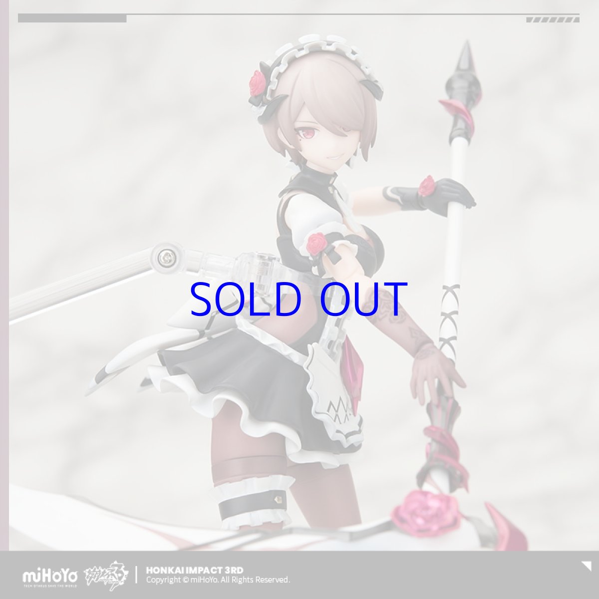 画像2: 崩壊3rd　リタ・暗黒の薔薇　1/8 可動フィギュア (2)