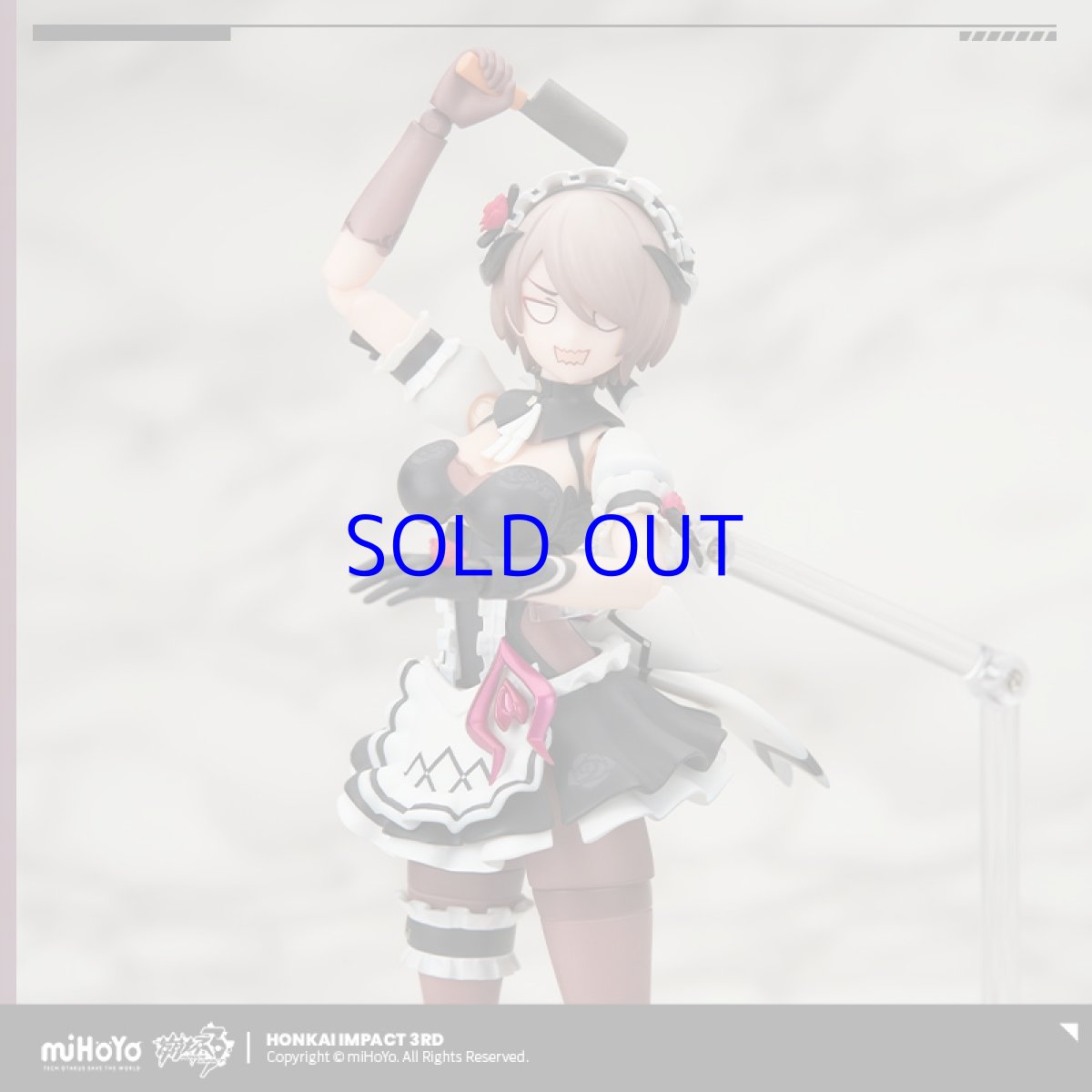 画像4: 崩壊3rd　リタ・暗黒の薔薇　1/8 可動フィギュア (4)