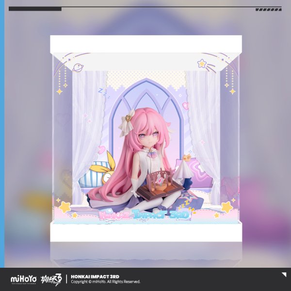 崩壊3rd ちびっこシリーズ フィギュア展示ケース LEDライトあり（2種類