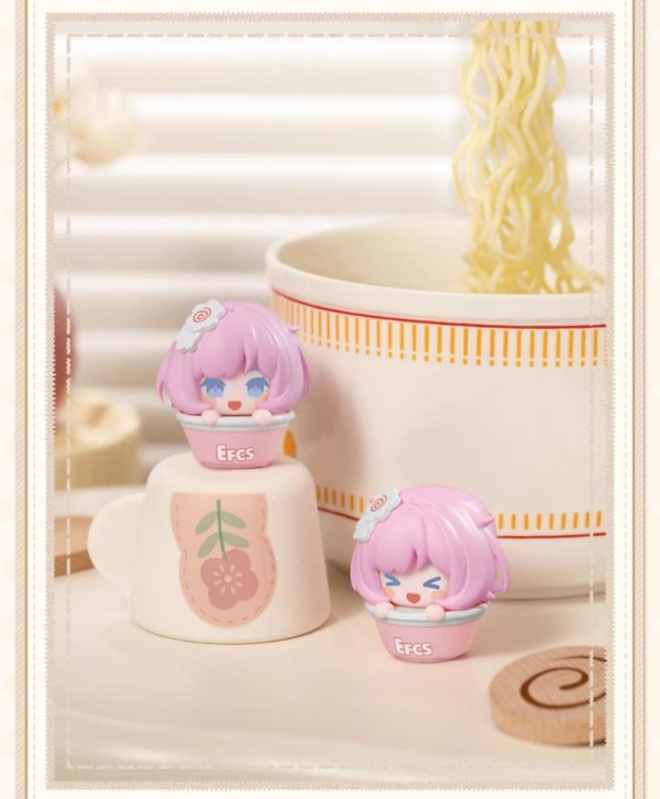 3rd 39pt】崩壊3rd ミニカップ麺フィギュア キャラ別2点セット Vol.1