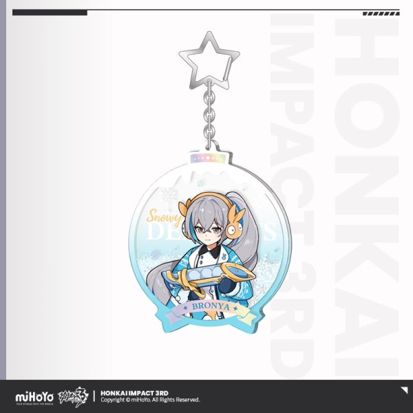崩壊3rd 銀冬雪趣 グリッターアクリルキーホルダー｜HAKUTEA