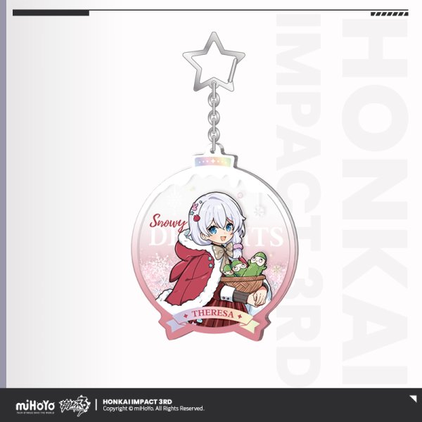 崩壊3rd 銀冬雪趣 グリッターアクリルキーホルダー｜HAKUTEA