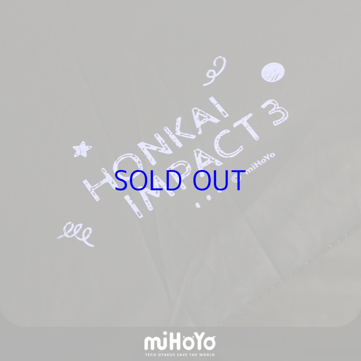 画像6: 崩壊3rd　落書き風　折りたたみ傘 (6)