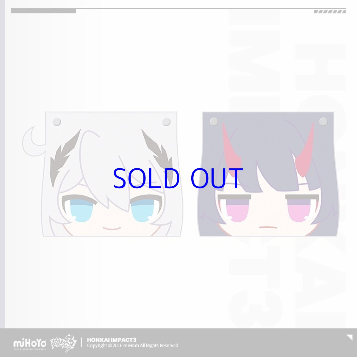 画像2: 崩壊3rd ちびキャラ ティッシュケース (2)