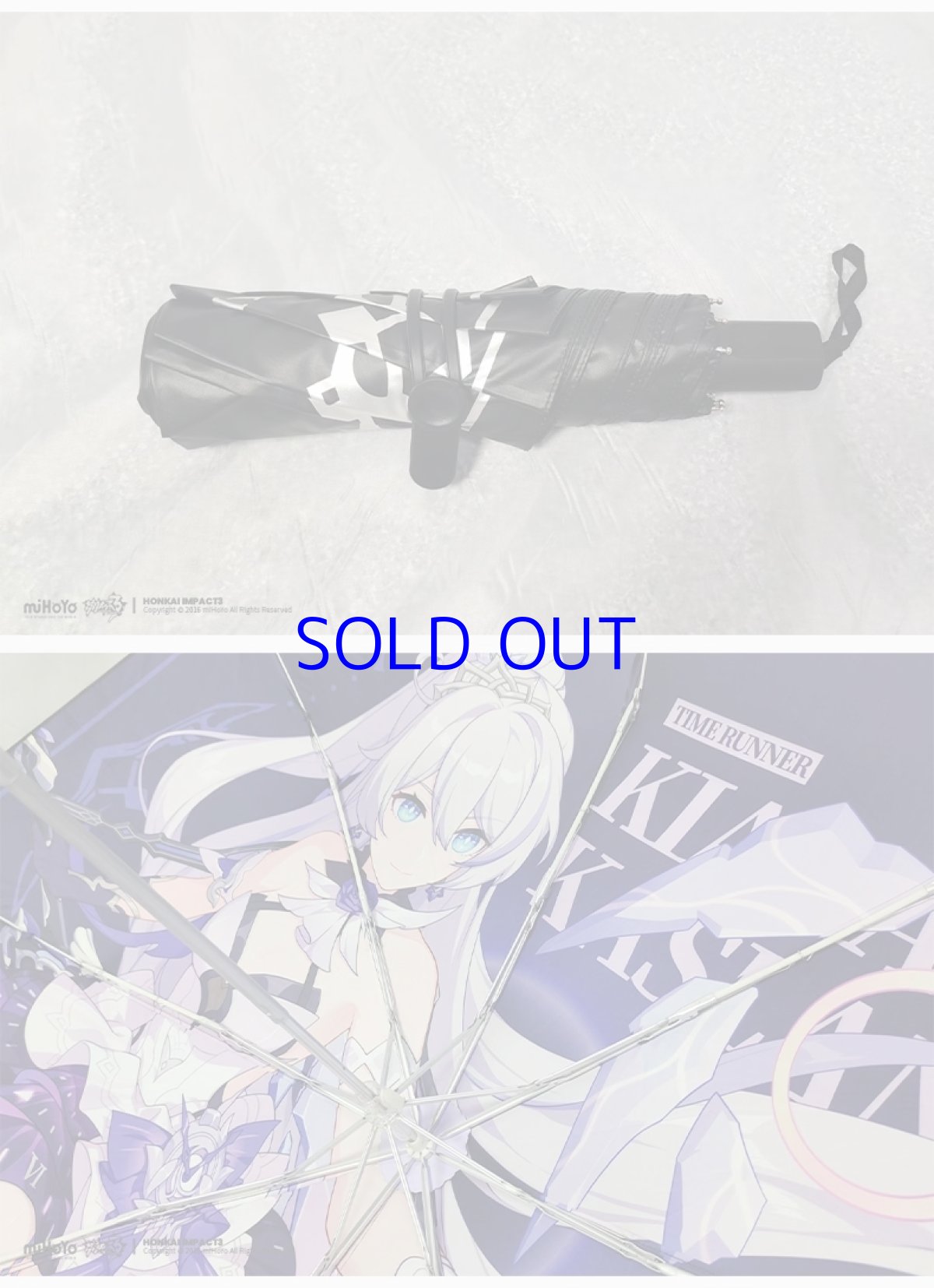 画像6: 崩壊3rd キアナ・時の追光者 折りたたみ傘 (6)