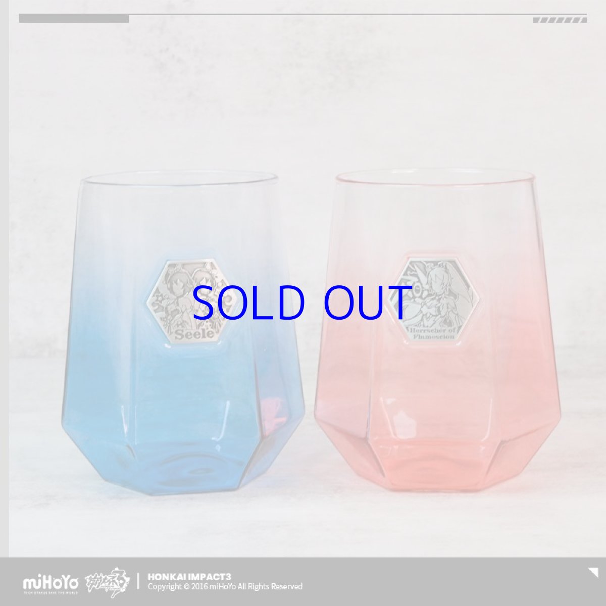 画像3: 崩壊3rd 戦乙女 ガラスカップ (3)