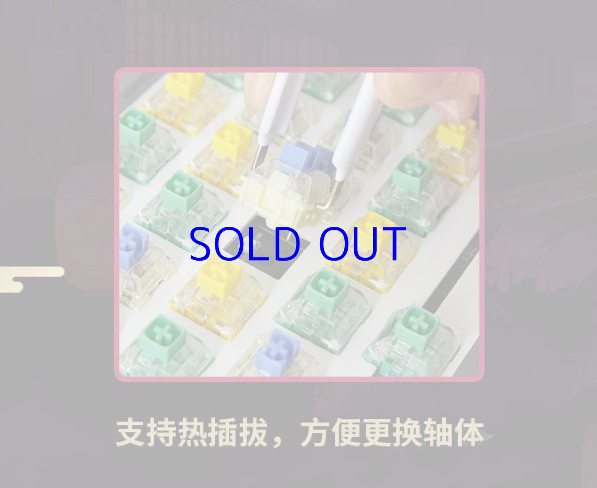 画像10: 【3rd 728pt】崩壊3rd　八重桜・夜隠ノ霞　メカニカルキーボード【特殊航空便、船便】 (10)