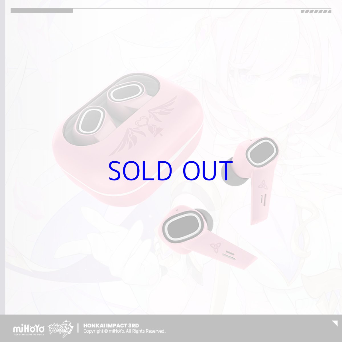 画像1: 崩壊3rd　エリシア　真我・人の律者　bluetoothボイスイヤホン【特殊航空便、船便】 (1)