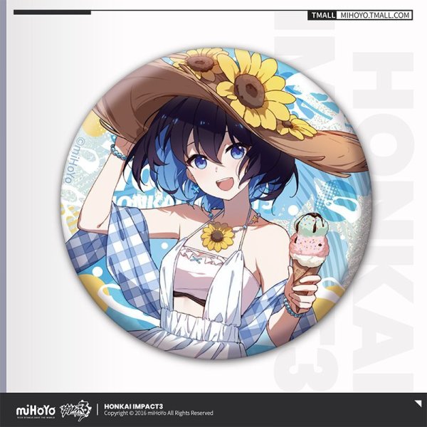 崩壊3rd 悠游夏日 缶バッジ Vol.1 - HAKUTEA