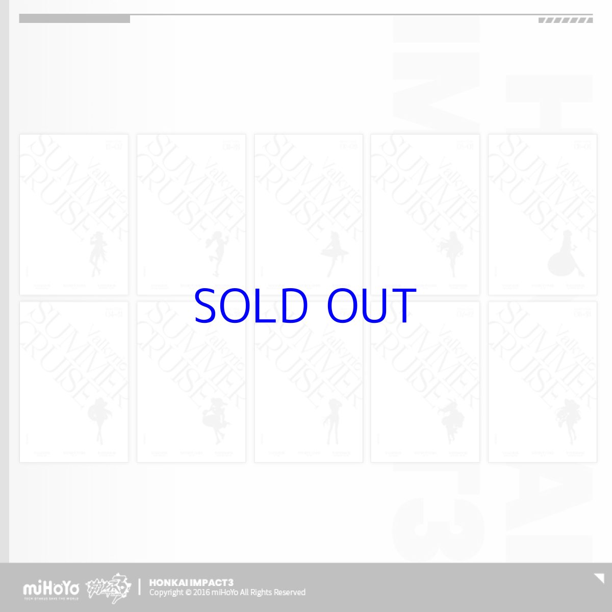 画像3: 【3rd 20pt】崩壊3rd　悠游夏日　ポストカード10枚セット (3)